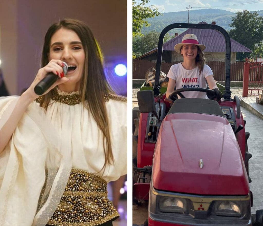 Ei sunt tractoriștii noștri celebri /GALERIE FOTO! George Țucudean conduce Ferrari, Porsche dar și un astfel de utilaj agricol
