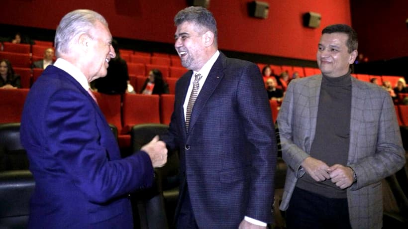 Moștenitorul imperiului Ferrari, miliardarul Piero Ferrari a fost la film, la Băneasa! A dat nas în nas cu Marcel Ciolacu
