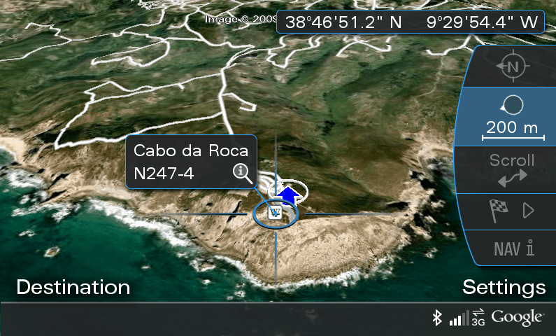 Google Earth, la pachet cu Audi A8