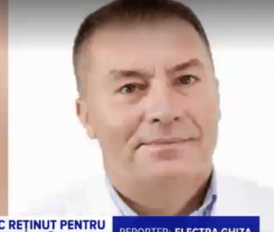 Polițistul Godină a ajutat la organizarea unui flagrant în cazul unui medic care ceruse 10.000 de lei