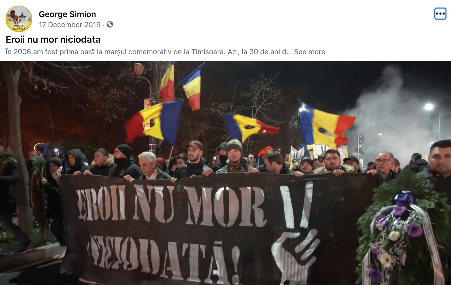 Se anunță o zi fierbinte la TIMIȘOARA! SIMION de la AUR a stârnit furie printre revoluționari