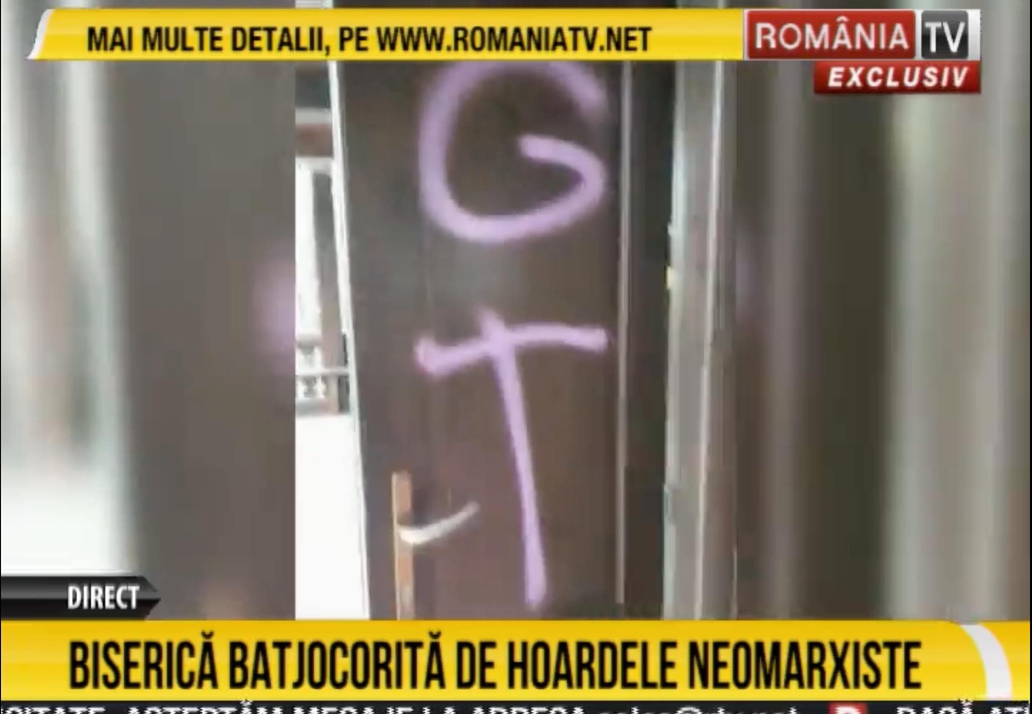 Ctitorul bisericii vandalizate din Parcul IOR: „Incidentul este în beneficiul bufonilor din AUR”