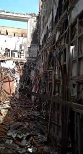 Nimic nu rămâne în picioare! Au distrus și vechea sinagogă din Mariupol! FOTO