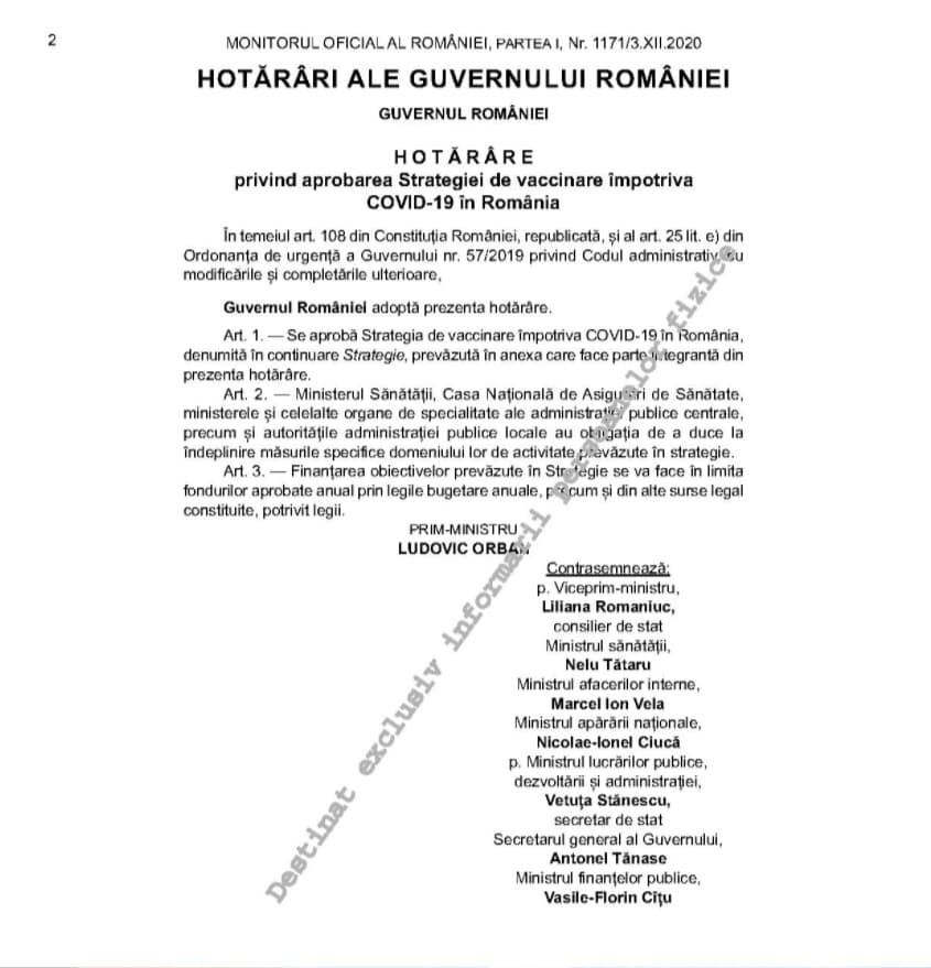 GATA! S-a publicat STRATEGIA de vaccinare! Acum știm tot ce se va întâmpla