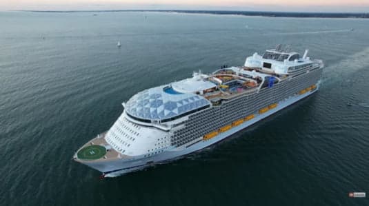 Cum arată Wonder of the Seas, "monstrul" marin cât un oraș plutitor VIDEO