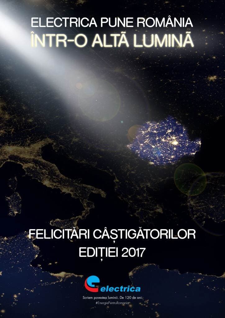 Electrica anunță câștigătorii Programului de granturi “Electrica pune România într-o altă lumină”, ediția 2017