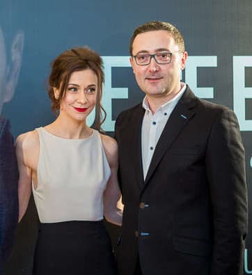 Tudor Giurgiu a dus-o pe Andreea Vasile la altar. Actrița a mai fost logodită cu Mihai Bendeac