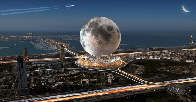 O Lună va fi construită în Dubai. Primele imagini cu resortul gigantic care va duce luxul la alt nivel