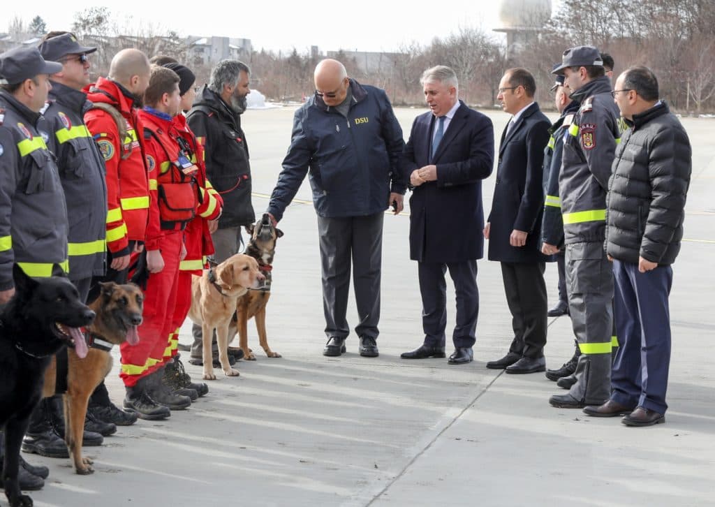 Cutremur în Turcia. Echipa de salvare trimisă de Romania a ajuns provincia Hatay. FOTO