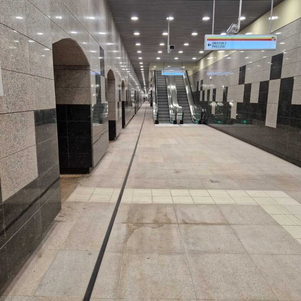 Cum arată cea mai nouă parte a metroului din București FOTO
