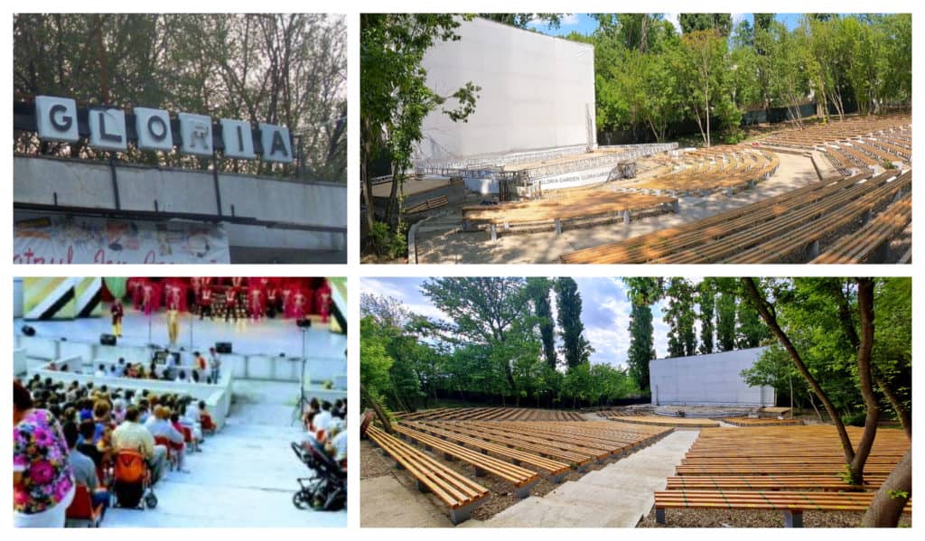 Legendara Grădină de Vară Gloria se redeschide după 30 de ani /FOTO! Mihai Mărgineanu inaugurează amfiteatrul Gloria Garden