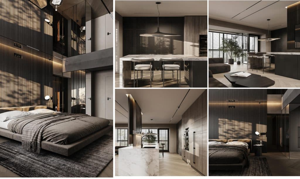 Imagini din penthouse-ul plin cu oglinzi al lui Ruby, cu două etaje și terasă pe al treilea! ”De acestă dată fac petrecere de casă nouă!”