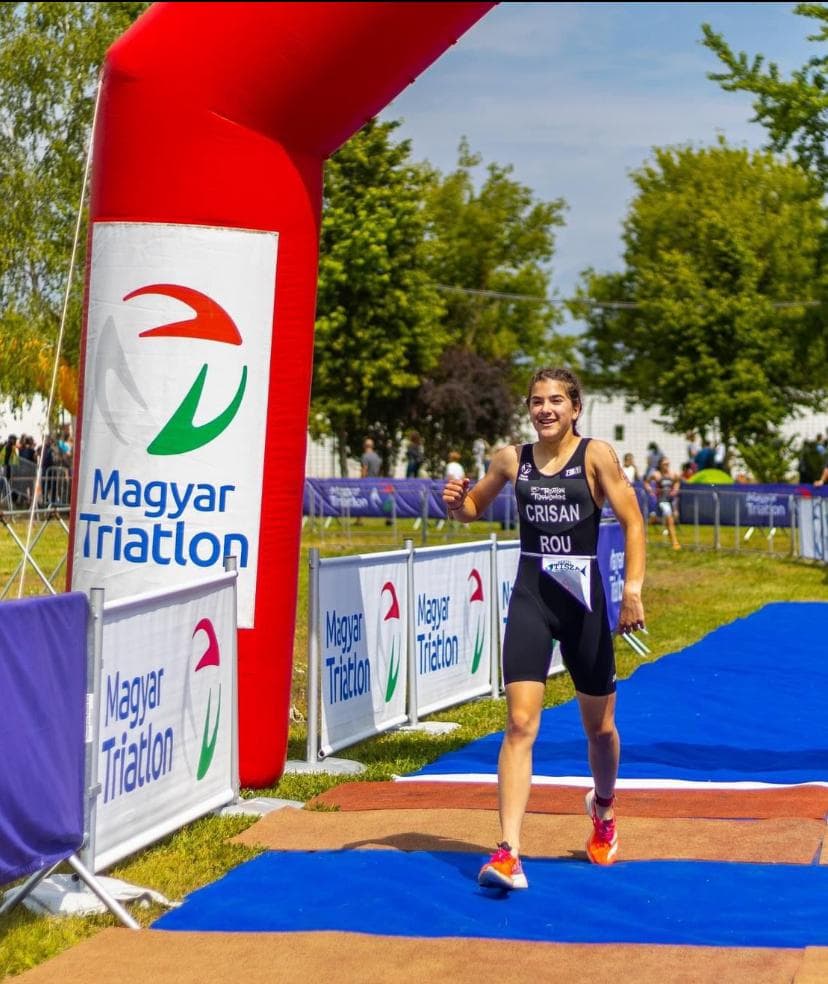 Ce poveste! A renunțat la karate să devină campioană la triatlon