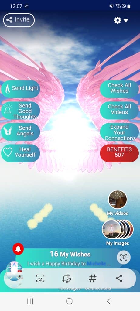 Empowering Light: MyAngels and the Power of Collective Spirituality