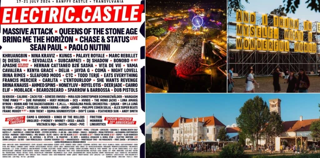 Totul despre Electric Castle 2024: line-up, transport, preț bilete