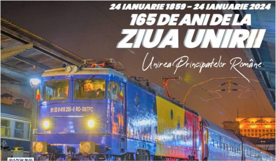 "Trenul Unirii" va face legătura între București și Iași de Ziua Unirii Principatelor