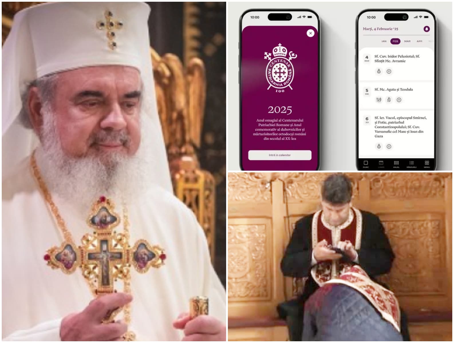 Patriarhia Română lansează oficial prima APLICAȚIE DE MOBIL! Notificări push pentru sărbătorile cu cruce roșie