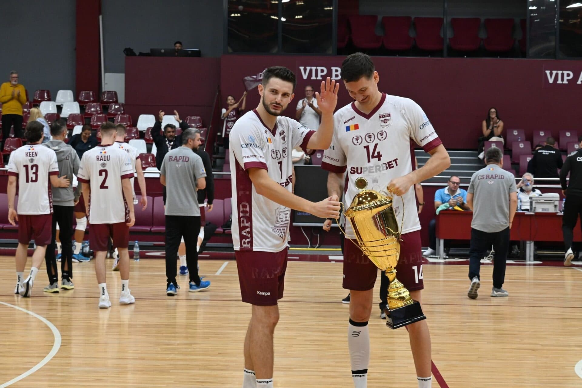 Codrin Mocanu, ”Gigantul Rapidului”, revine acasă după opt ani pentru Cupa României!