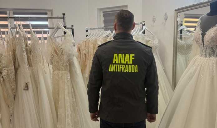 ANAF a confiscat sute de rochii de mireasă