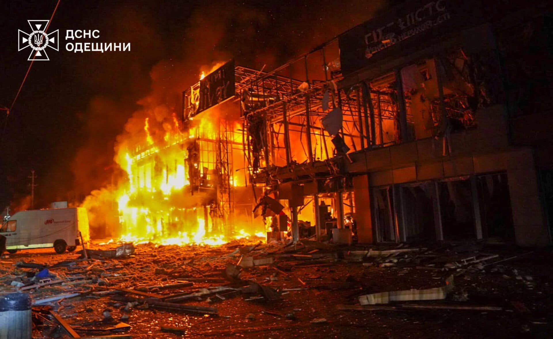 Odesa în flăcări. Dronele au vizat civilii și infrastructura