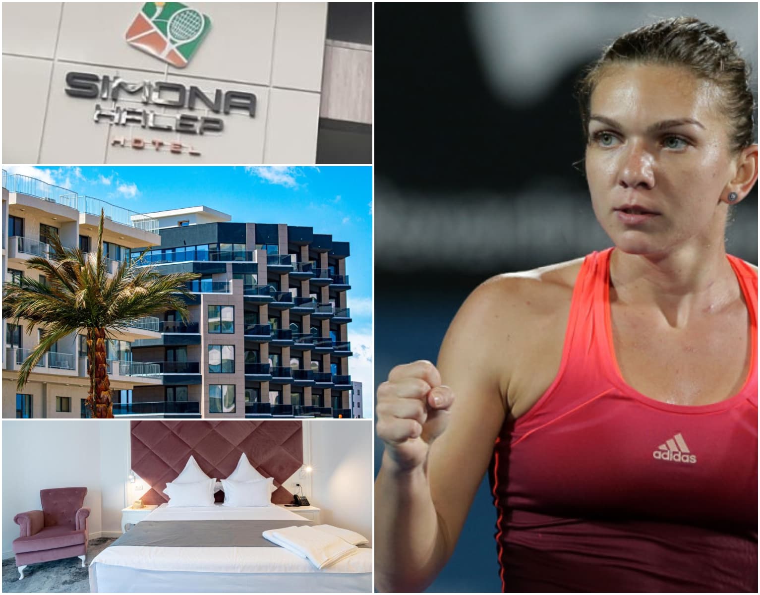 Așa arată noul hotel al Simonei Halep din Mamaia Nord. Cât costă o camera la unitatea de 4 stele