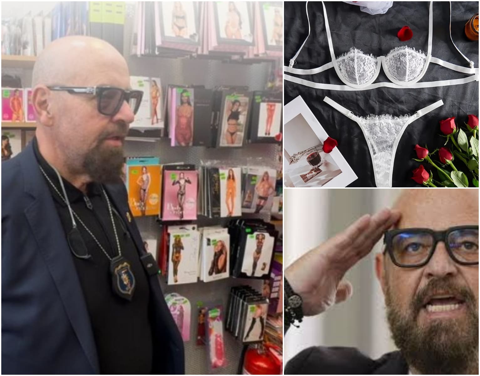 Piedone și marea inspecție prin sex-shop-uri /VIDEO! Boss-ul ANPC a verificat lubrifianții și ”stimulenții” bucureștenilor