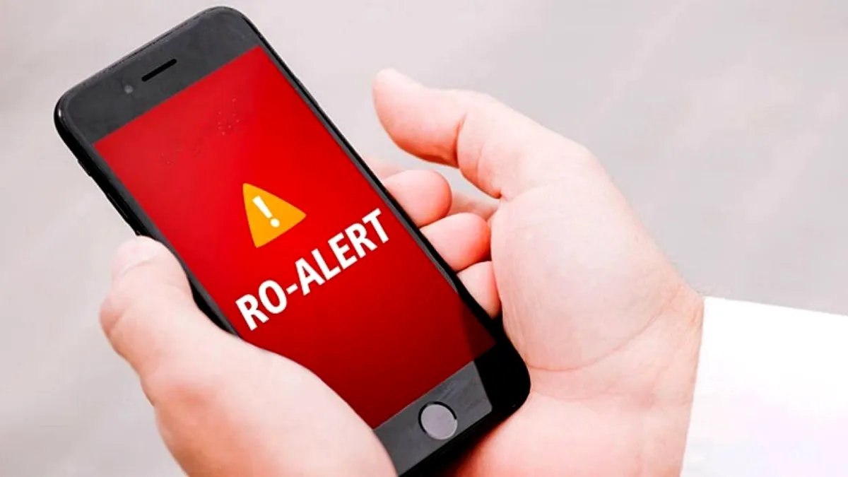 Mesaj RO-ALERT în județul Tulcea: Populația a fost avertizată de posibilitatea căderii unor obiecte din spațiul aerian