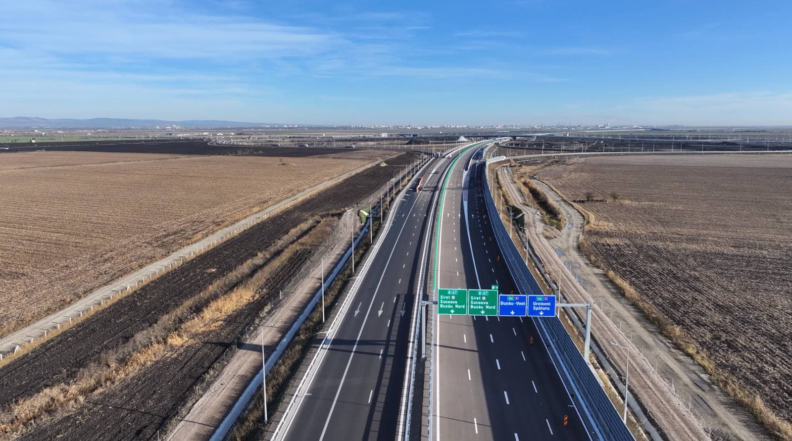 Circulația pe tronsonul Pietroasele - Buzău impulsionează economia regională
