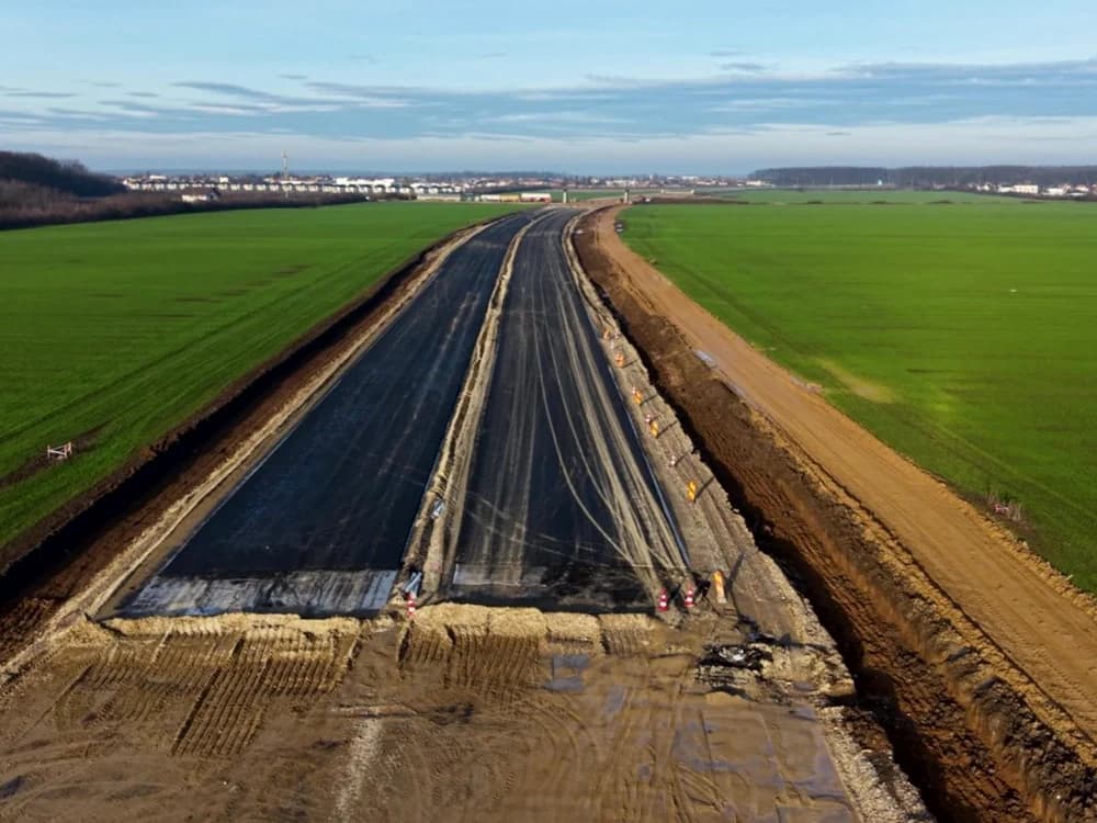 Stadiul lucrărilor pe Lotul 1 al Autostrăzii A0 Nord. Când se deschide circulației