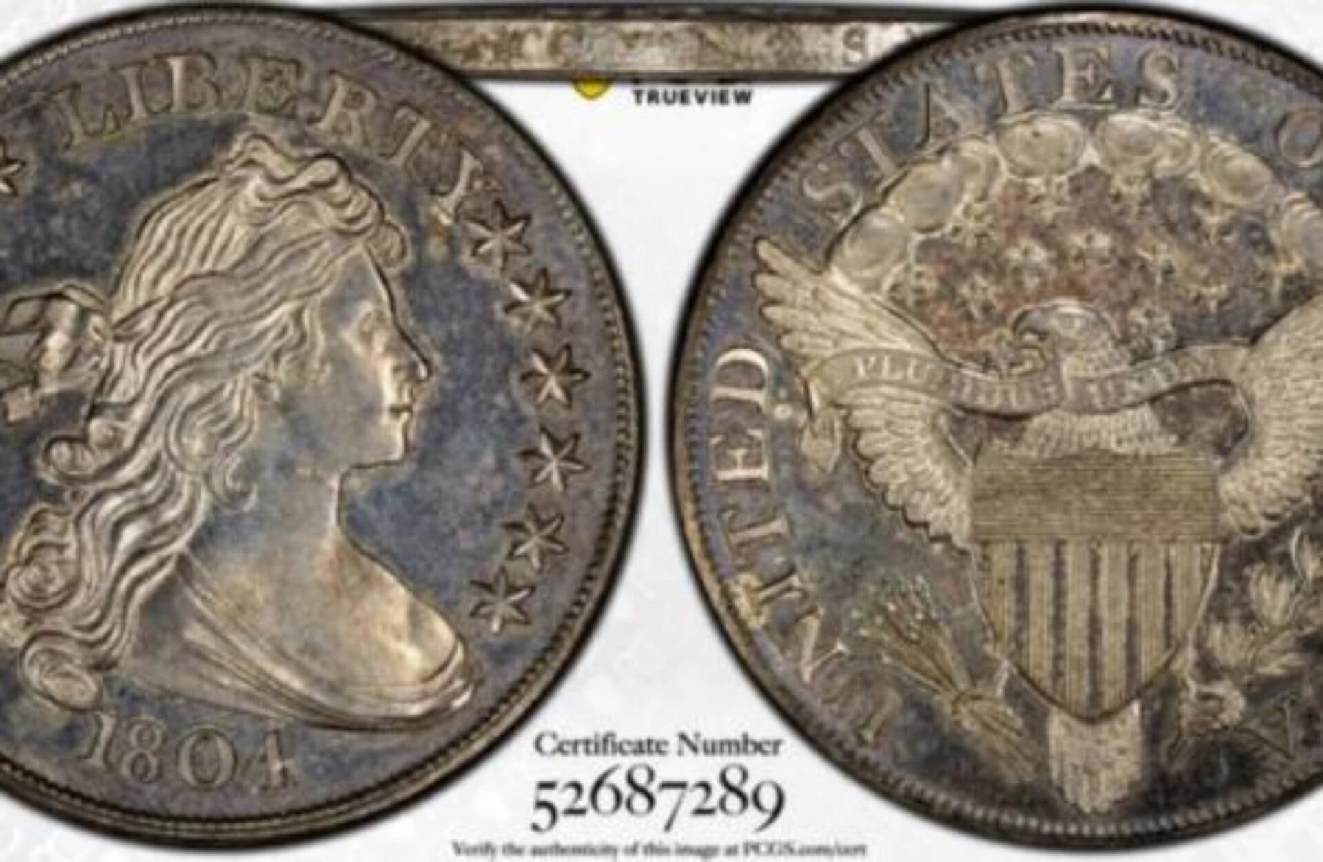 O moneda moștenită de la bunic, vândută cu 6 milioane de dolari! „Regele monedelor americane”