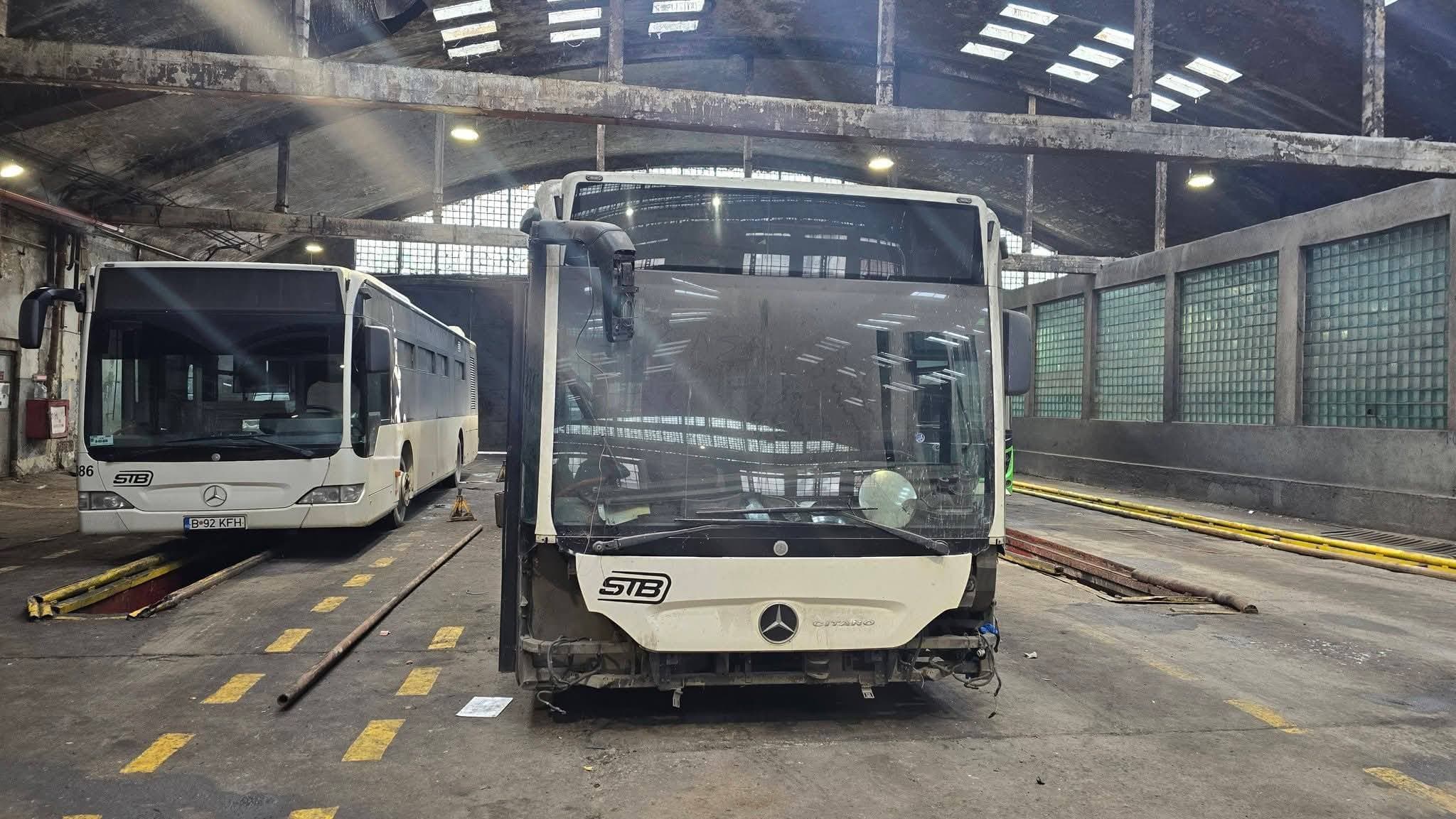 Primarul general, vizită inopinată la Autobaza STB Floreasca – Ciucu: Lucrurile nu arată deloc bine, condiţiile sunt execrabile / Principalele probleme identificate - FOTO