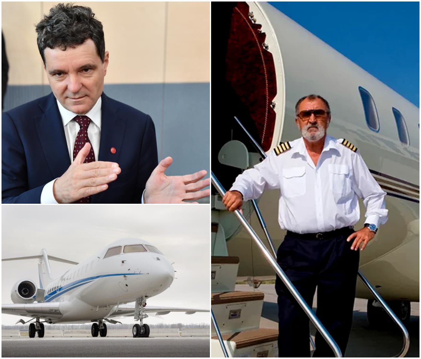 Nicușor Dan zboară în SUA cu avionul lui Ion Țiriac. Cât costă cursa București–Washington cu un Bombardier Global 6000