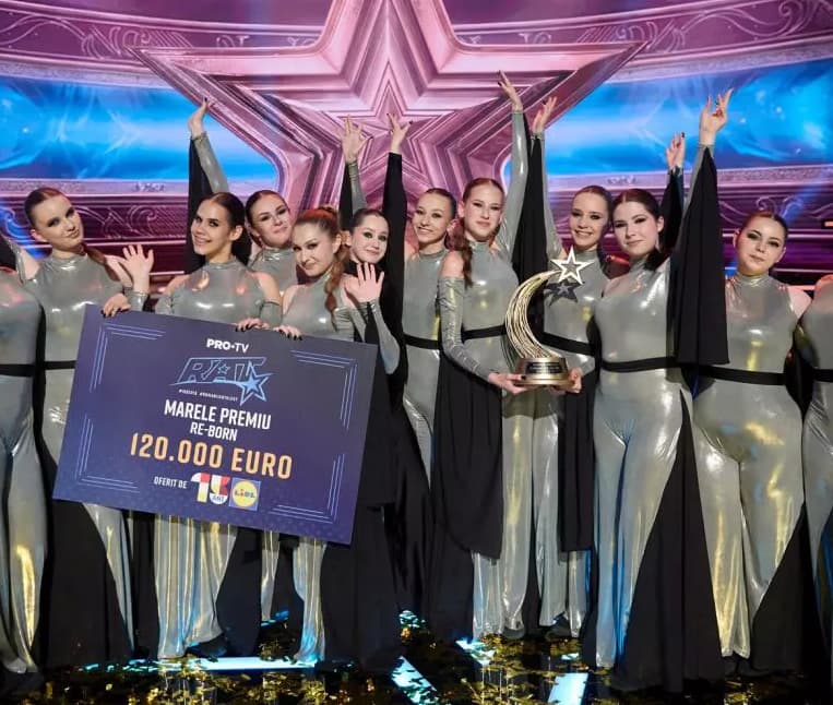 Fetele de la Re-Born au pus mâna pe 120.000 de euro, Marele Premiu la „Românii au talent” 2026! Ce gest vor face cu averea câștigată