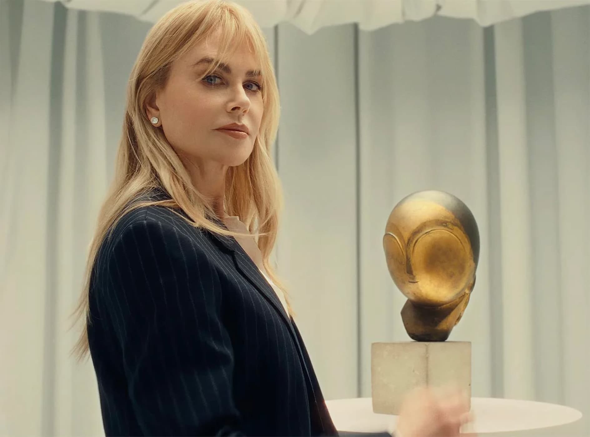 Nicole Kidman îl promovează pe Brâncuși -VIDEO! ”Danaida” ar putea deveni cea mai scumpă sculptură românească din istorie