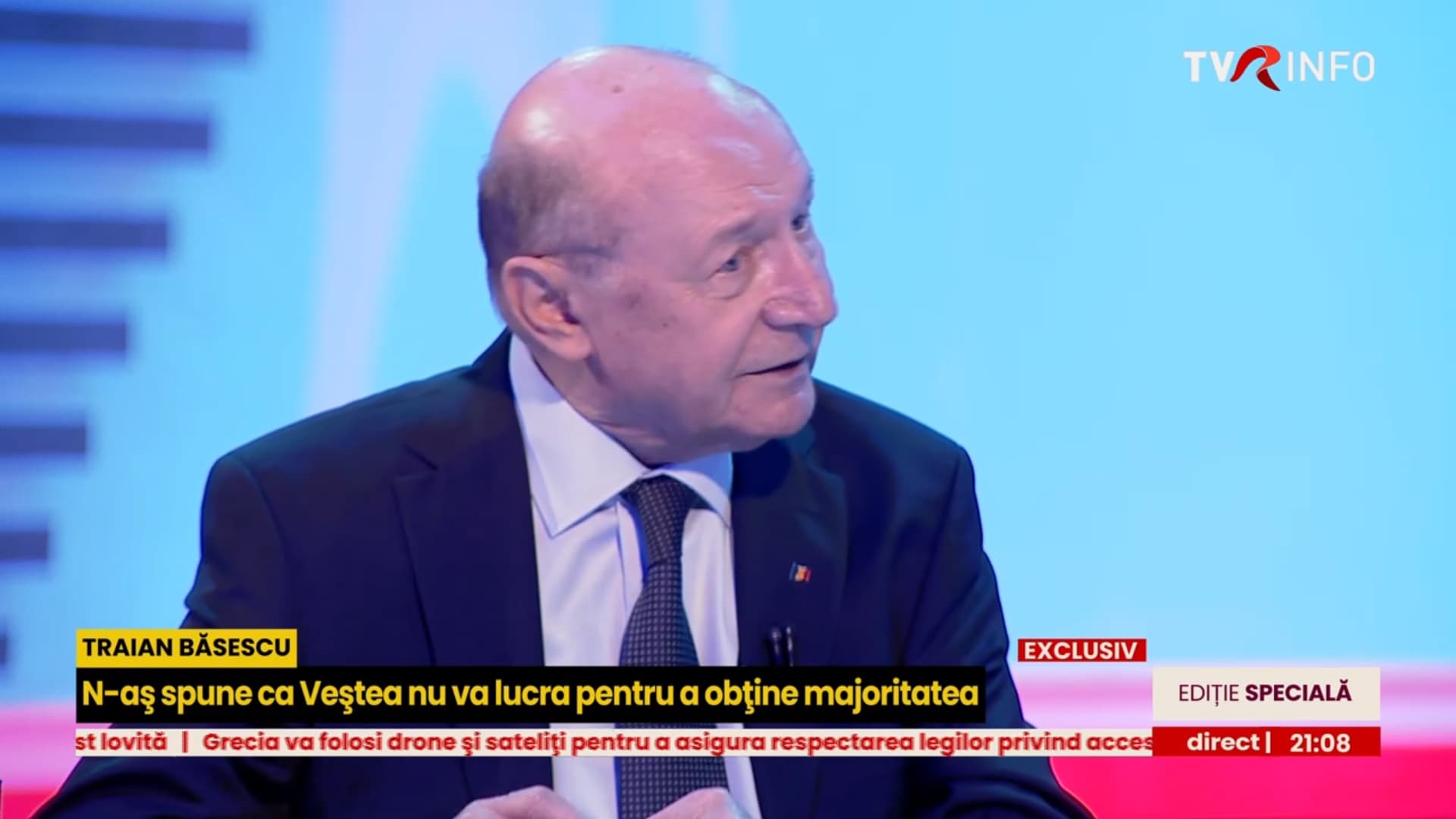 Băsescu: Criza politică din România este sută la sută dâmboviţeană. Nu avem nevoie de duşmani din afară, ne rezolvăm singuri