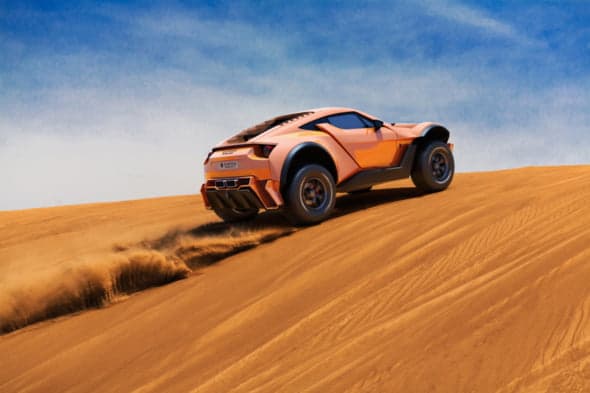 Numai pentru spirite puternice. Iată cum arată uluitorul Zarooq Sandracer