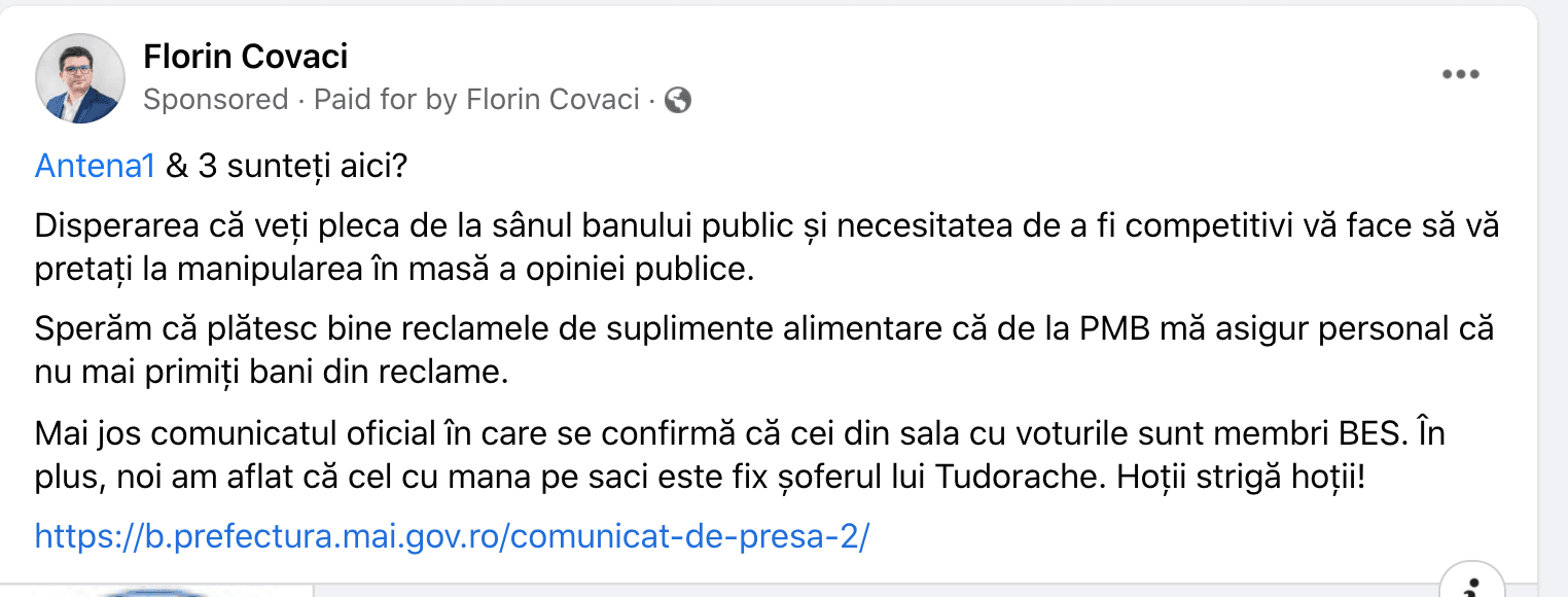 Se taie conducta de bani de la Primăria București la Antene! Anunț de ULTIMĂ ORĂ