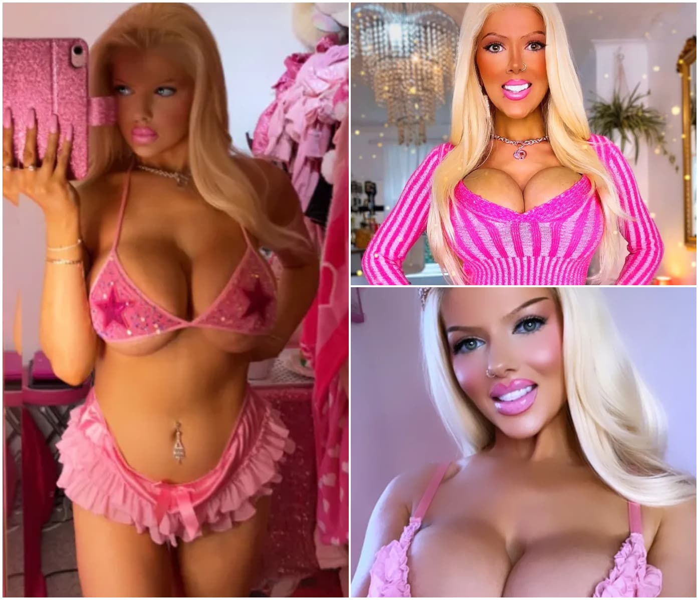A dat o avere să arate ca o păpușă Barbie. Povestea transformării lui Jade Lyne