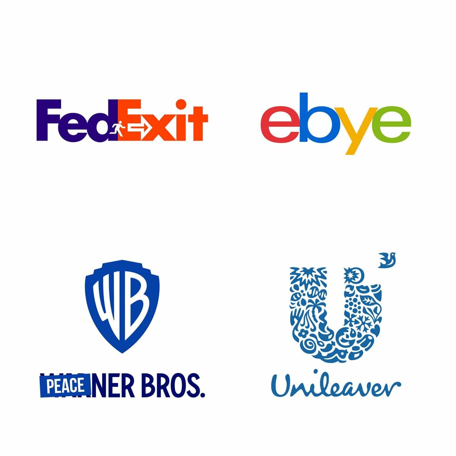 A modificat logo-urile companiilor care părăsesc Rusia. Amazon s-a transformat în „Amazoff”, iar Adidas în „Adios”