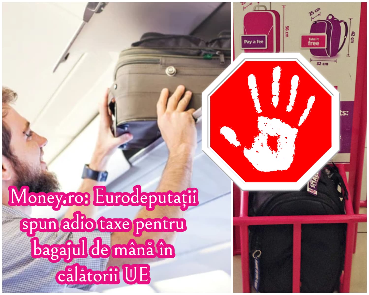 Adio taxe pentru bagajul de mână în avion? Eurodeputații vor vota și introducerea unor reguli standard pentru cererile de despăgubire
