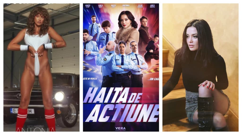 Antonia, în primul său rol principal /VIDEO! BRomania mizează pe un succes colosal ducând-o pe cea mai sexy solistă de la noi în cinematografe