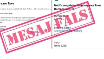 Aparențele înșală. E-mailurile care promit rambursări de taxe, o înșelătorie periculoasă
