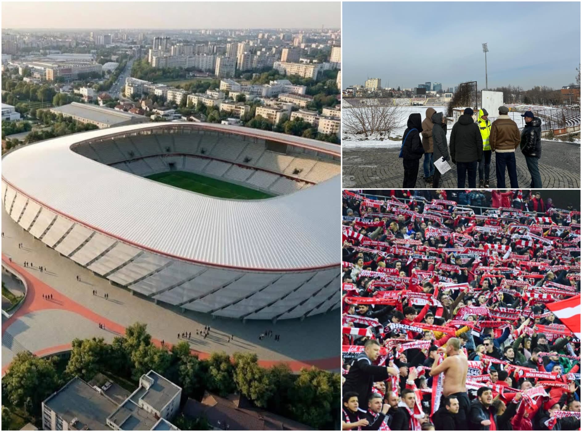 Au început lucrările la noul stadion Dinamo, o arena de 200 de milioane de euro! Se demolează Parcul Sportiv „Ștefan cel Mare”