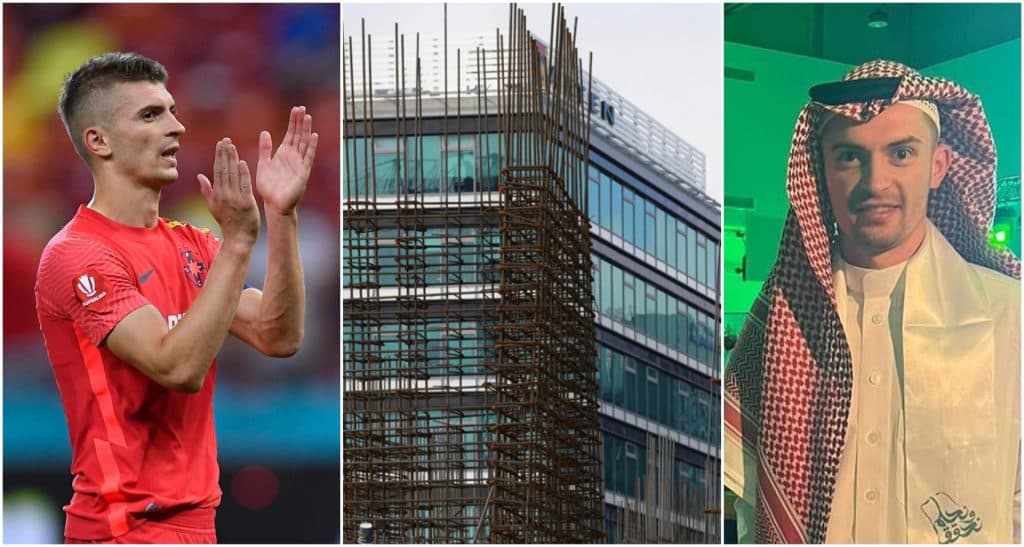 Becali l-a transformat pe fotbalistul Florin Tănase în investitor în imobiliare. Ridică patru blocuri!