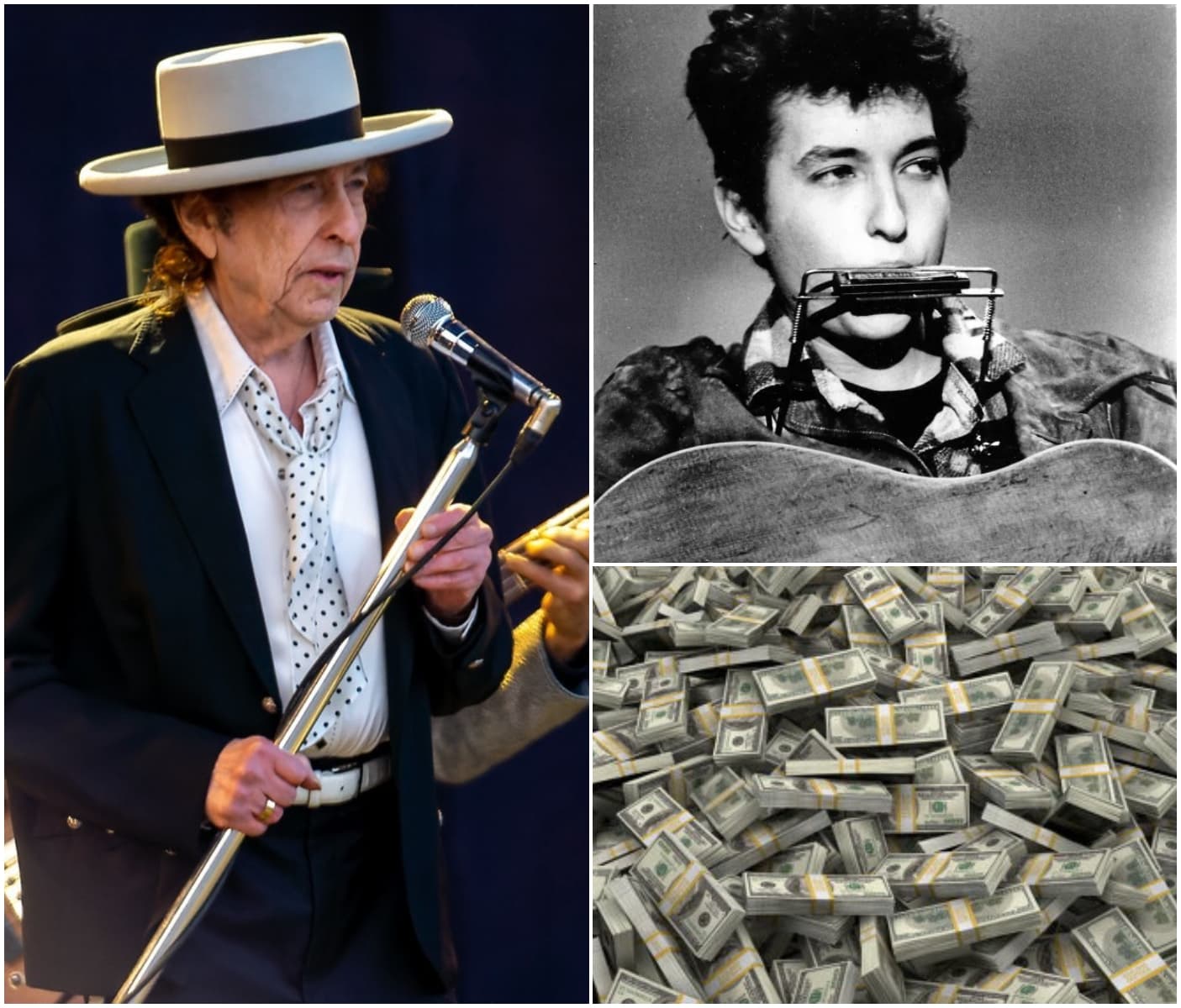 Bob Dylan se întoarce pe scenă, la 84 de ani, foarte relaxat: 300 milioane de $ i-au intrat în cont!
