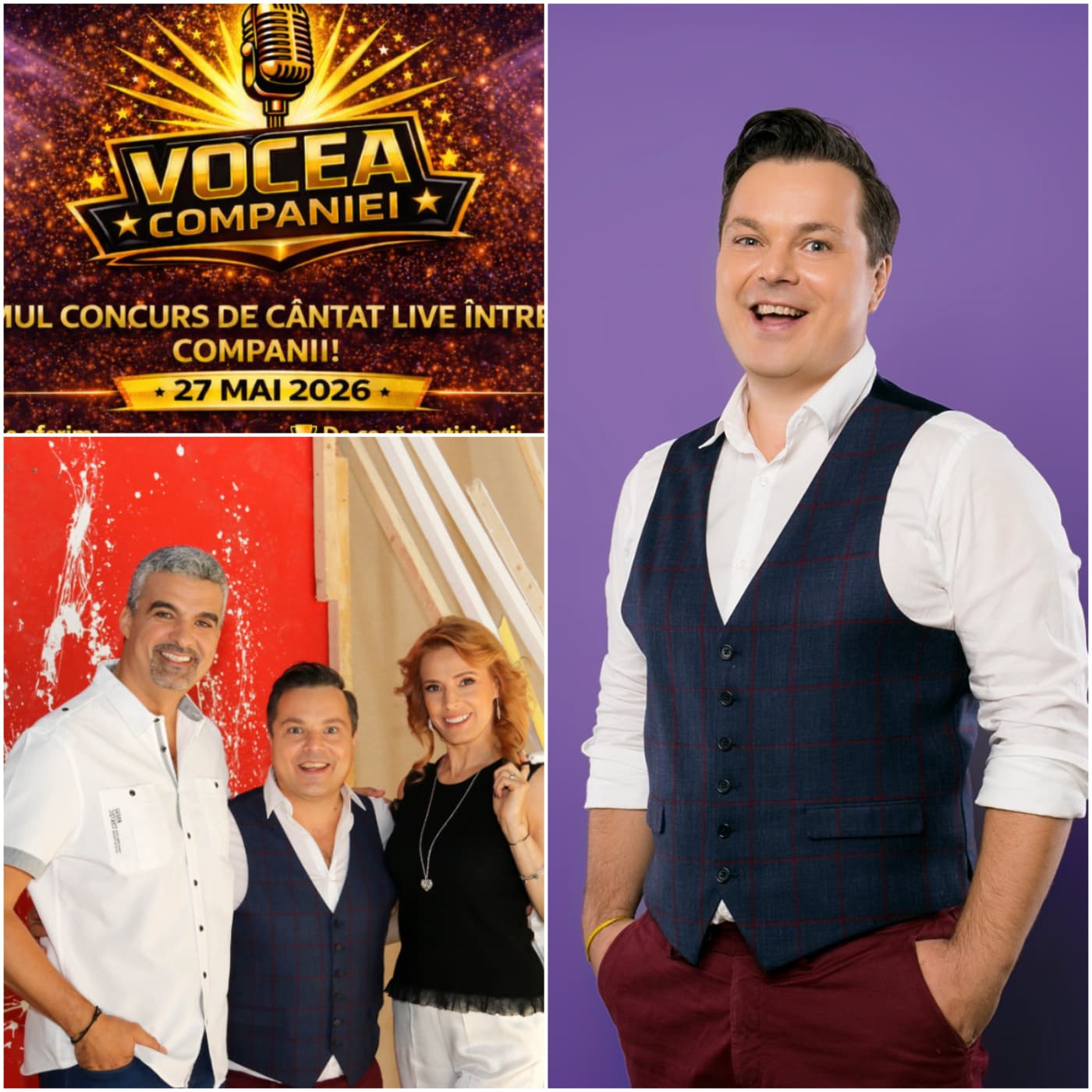 Bogdan Tașcău lansează «Vocea Companiei», concursul care scoate vedeta din angajații firmei. De la «Domnul Problemă» la business coach