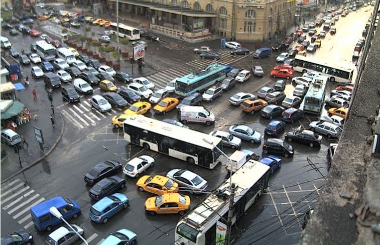 Bucureşti, în topul celor mai aglomerate oraşe din lume