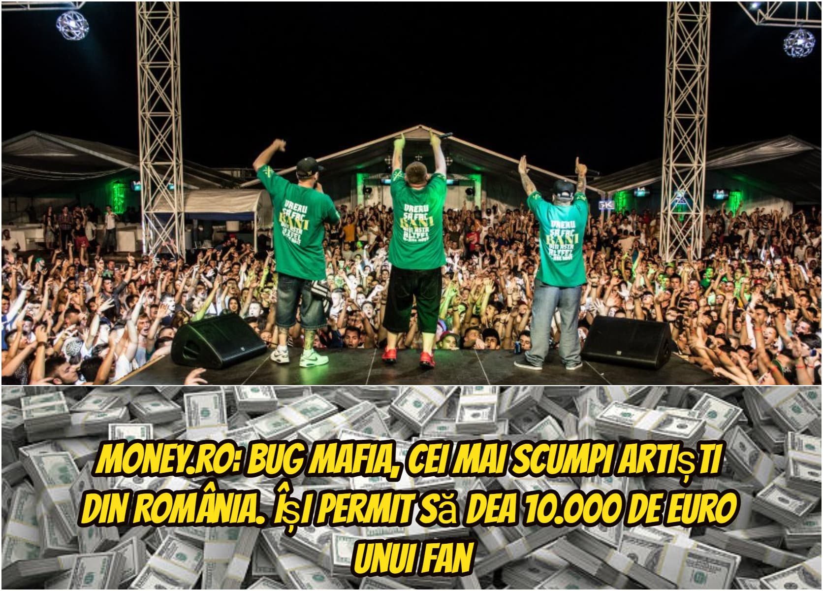 BUG Mafia, cei mai scumpi artiști din România în 2025! Își permit să dea 10.000 de euro unui fan