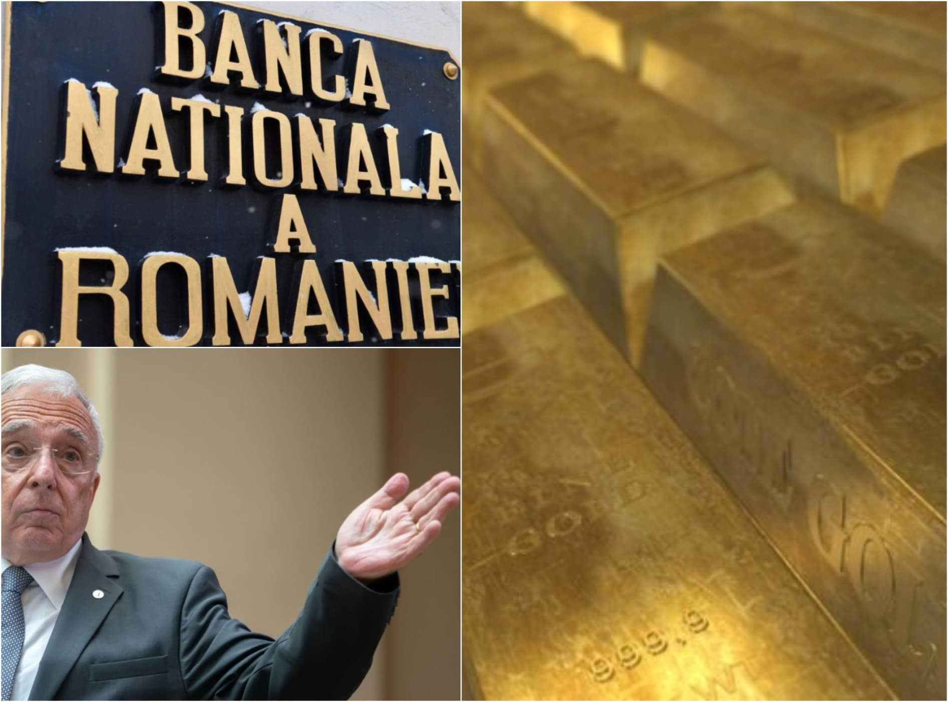 Cât aur are România și la cât au ajuns rezervele valutare în 2026. Precizări BNR