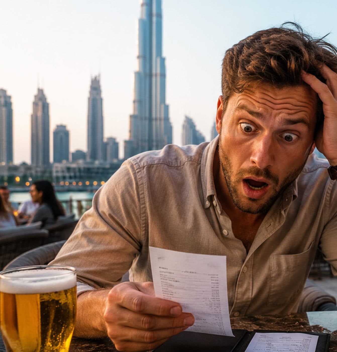 Cât costă în Dubai o bere ori un simplu șpriț. O sticlă de whisky echivalează cu toată cheltuiala pe un citybreak